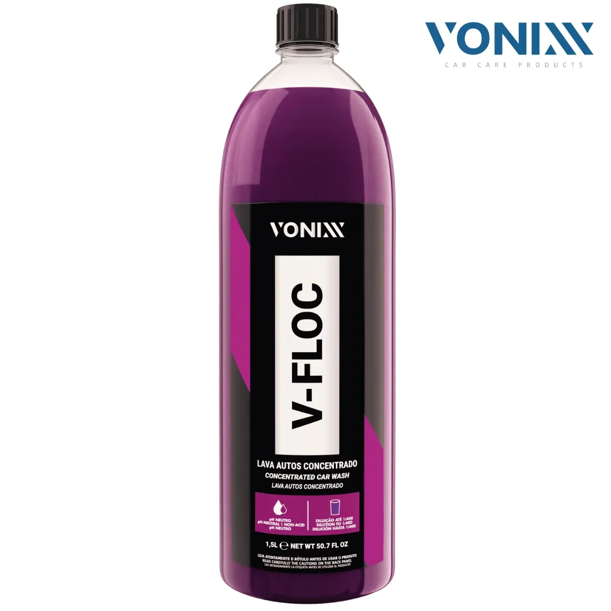 V-Floc Vonixx Shampoo Automotivo Neutro 1,5L
